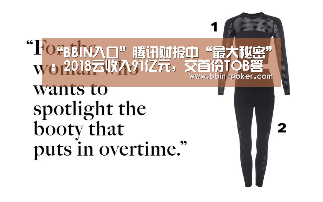 “BBIN入口”腾讯财报中“最大秘密”：2018云收入91亿元，交首份TOB答卷